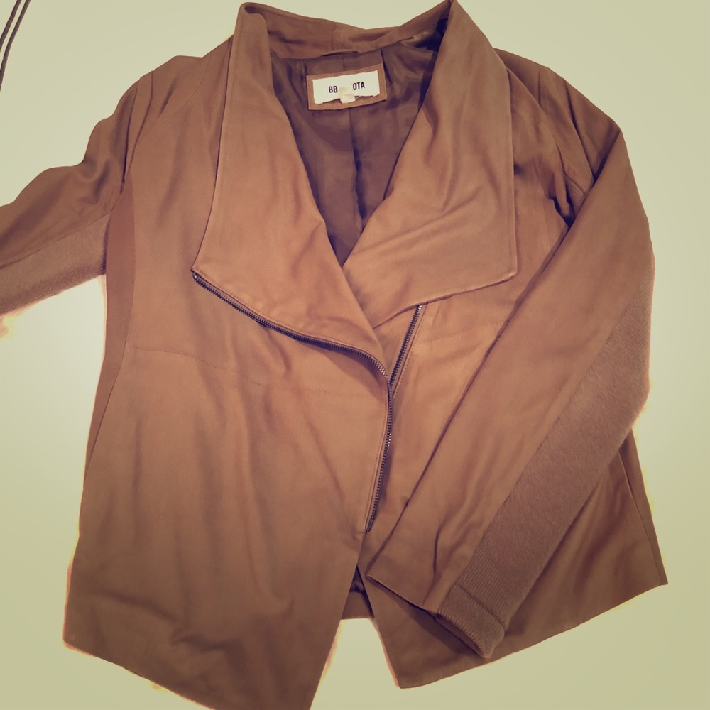BB Dakota Kenrick Leather Jacket / Mocha / Medium